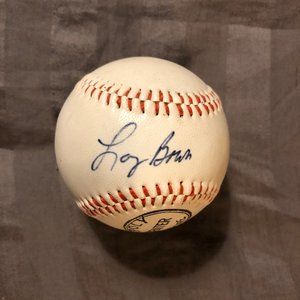 Larry Bowa Autographed Baseball